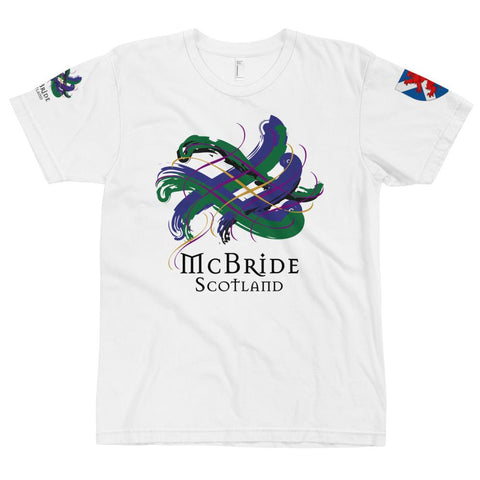 Image of Clan McBride Tartan Scottish T-Shirt