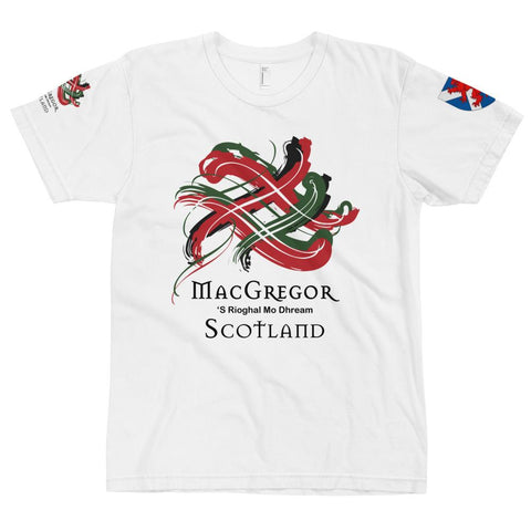 Image of Clan MacGregor Tartan Scottish T-Shirt