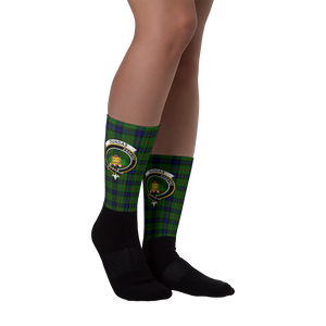 Dundas Scottish Clan Tartan Socks - manashirt