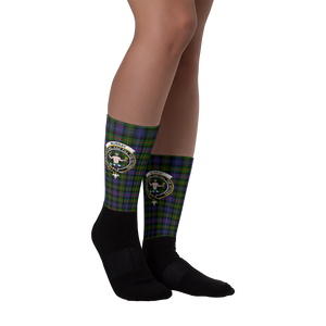 Murray of Atholl Modern Scottish Clan Tartan Socks - manashirt