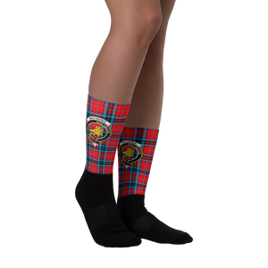 MacTavish Scottish Clan Tartan Socks - manashirt