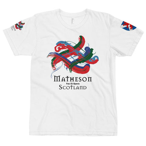 Image of Clan Matheson Tartan Scottish T-Shirt