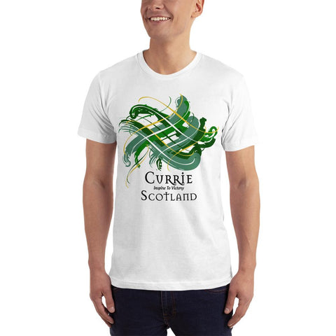 Image of Clan Currie Tartan Scottish T-Shirt