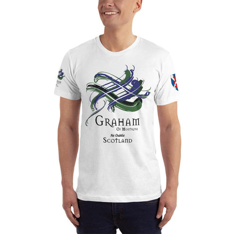 Image of Clan Graham of Montrose Tartan Scottish T-Shirt