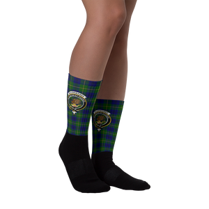 Marjoribanks Modern Scottish Clan Tartan Socks - manashirt