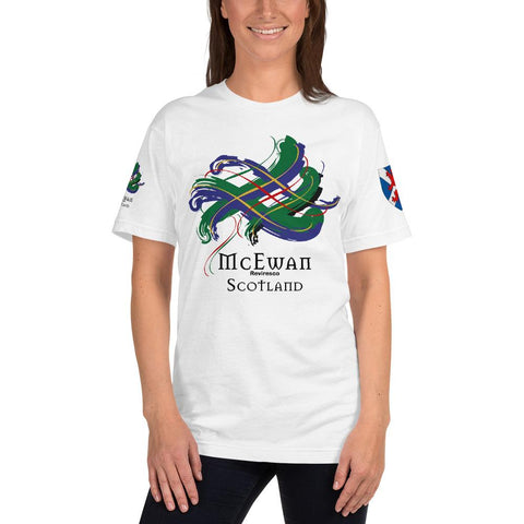 Image of Clan McEwan Tartan Scottish T-Shirt