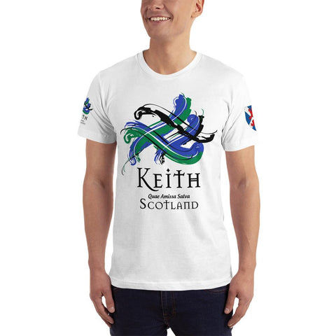 Image of Clan Keith Classic Tartan Scottish T-Shirt