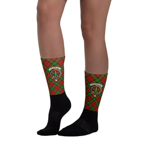 Auchinleck Clan Plaid Socks - manashirt