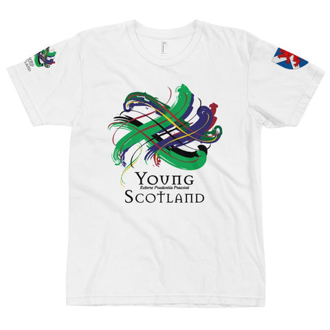 Image of Clan Young Classic Tartan Scottish T-Shirt