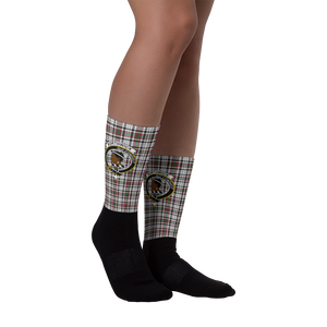 Borthwick Scottish Clan Tartan Socks - manashirt