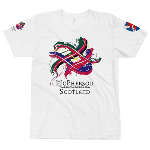 Image of Clan McPherson Tartan Scottish T-Shirt