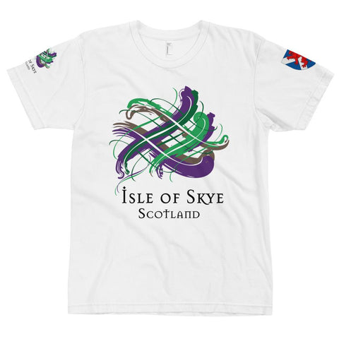 Image of Clan Isle of Skye Tartan Scottish T-Shirt