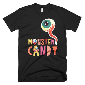 Candy Monster Creepy Candy Halloween T-Shirt