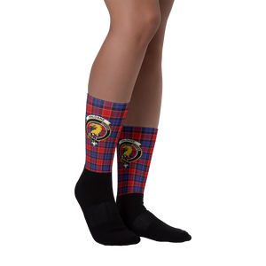 Haldane Scottish Clan Tartan Socks - manashirt