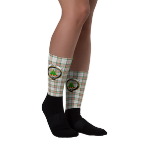 Grant Of Achnarrow Scottish Clan Tartan Socks - manashirt