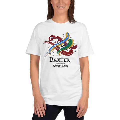 Image of Clan Baxter Tartan Scottish T-Shirt