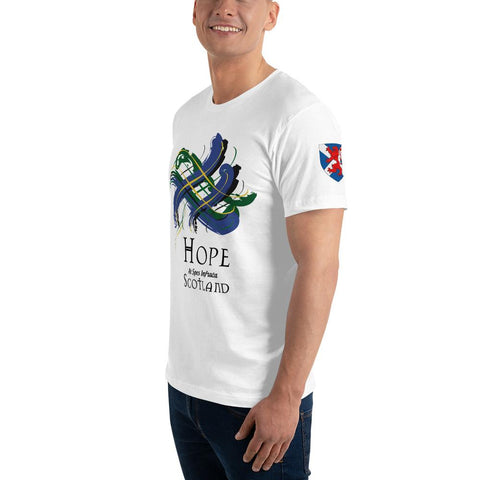 Image of Clan Hope Tartan Scottish T-Shirt