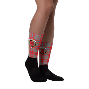 Moubray Scottish Clan Tartan Socks - manashirt