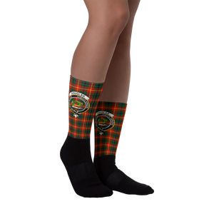 Douglas Of Roxburgh Scottish Clan Tartan Socks - manashirt