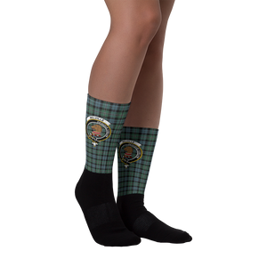 Melville Scottish Clan Tartan Socks - manashirt