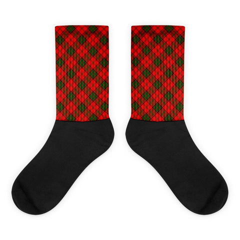 Image of Adair Tartan Christmas Socks - manashirt