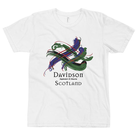 Image of Clan Davidson Tartan Scottish T-Shirt