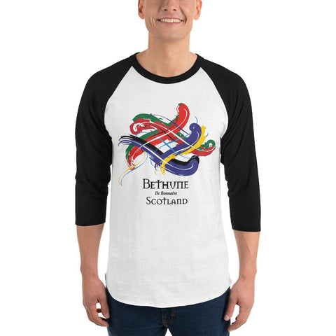 Image of Clan Bethune Tartan Scottish T-Shirt