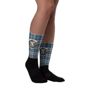 Napier Scottish Clan Tartan Socks - manashirt