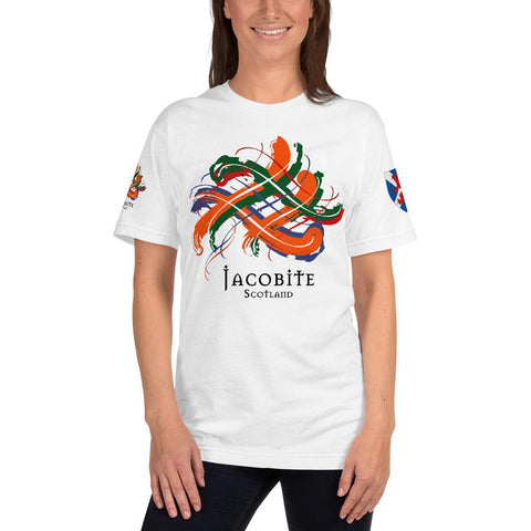 Image of Clan Jacobite Tartan Scottish T-Shirt