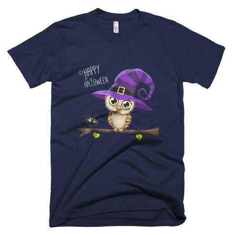 Image of Owl Witch Happy Halloween T-Shirt