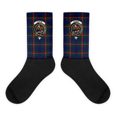 Image of Agnew Modern Scottish Clan Tartan Socks - manashirt