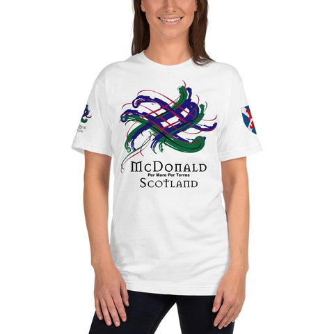 Image of Clan McDonald Tartan Scottish T-Shirt