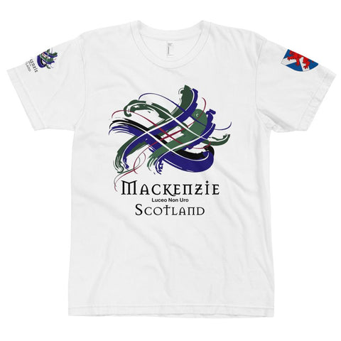 Image of Clan Mackenzie Tartan Scottish T-Shirt