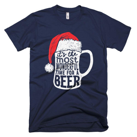 Image of Christmas Shirts Men It's The Most Wonderful Time For A Beer