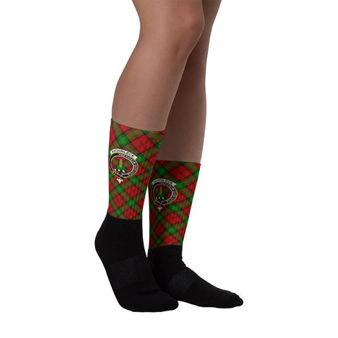 Image of Auchinleck Clan Plaid Socks - manashirt