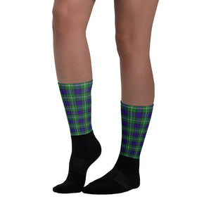 Alexander Scottish Clan Tartan Socks - manashirt