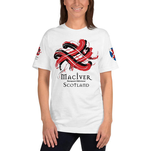 Image of Clan MacIver Tartan Scottish T-Shirt