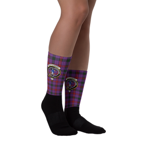 Montgomery Modern Scottish Clan Tartan Socks - manashirt