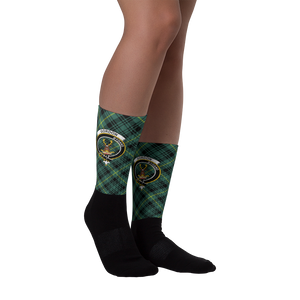 Gordon Fabric Scottish Clan Tartan Socks - manashirt