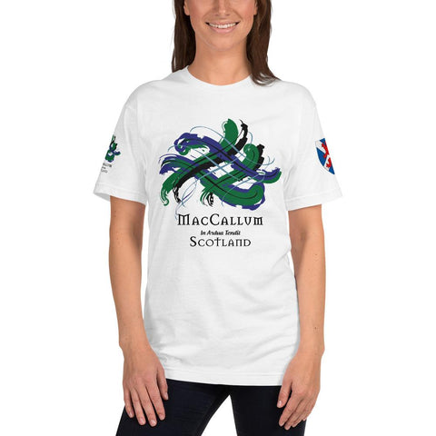 Image of Clan MacCallum Tartan Scottish T-Shirt