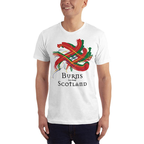 Image of Clan Burns Tartan Scottish T-Shirt