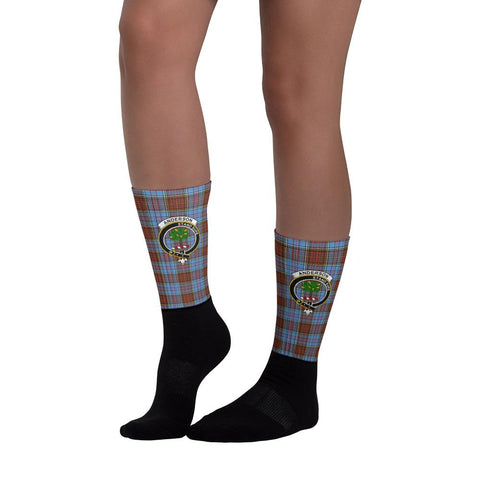 Image of Anderson Modern Scottish Clan Tartan Socks - manashirt