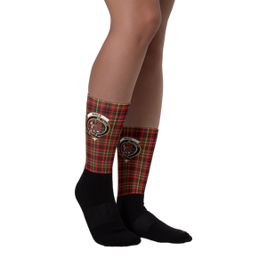 Innes Of Moray Scottish Clan Tartan Socks - manashirt