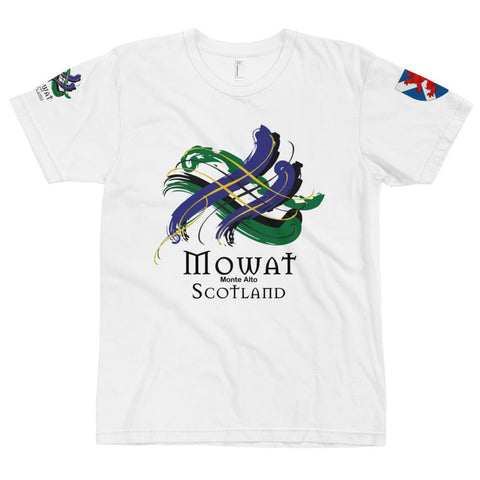 Image of Clan Mowat Tartan Scottish T-Shirt