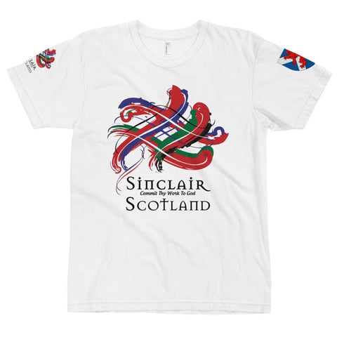 Image of Clan Sinclair Tartan Scottish T-Shirt