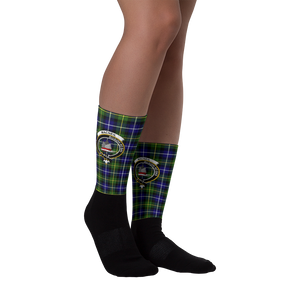 MacNeil Scottish Clan Tartan Socks - manashirt