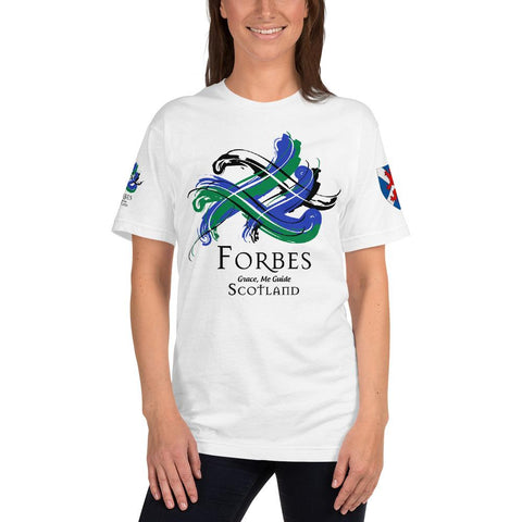 Image of Clan Forbes Classic Tartan Scottish T-Shirt