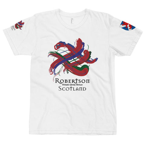 Image of Clan Robertson Tartan Scottish T-Shirt