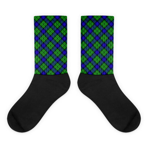 Image of Armstrong Hunting Tartan Christmas Socks - manashirt