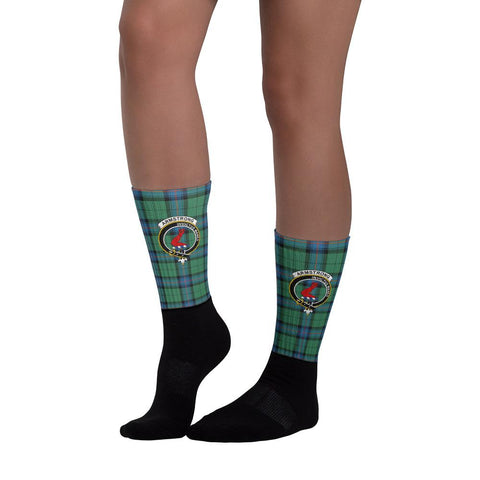 Image of Armstrong Ancient Scottish Clan Tartan Socks - manashirt